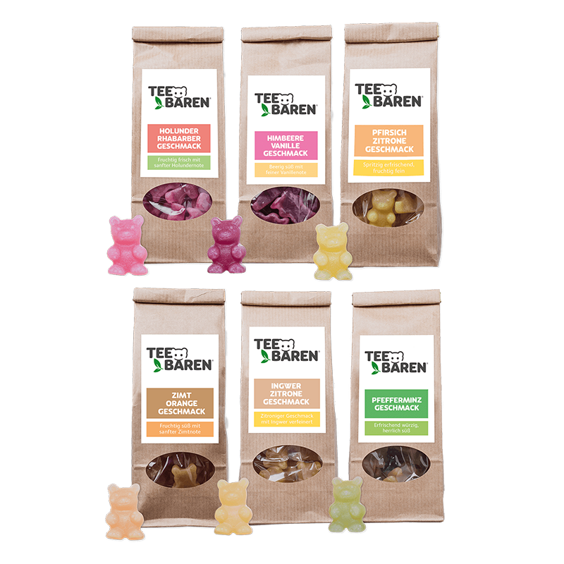 Tee-Bären® 6er Probier-Set (ohne Tasse)