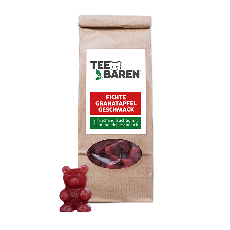 Tee-Bären® Fichte-Granatapfel 100g