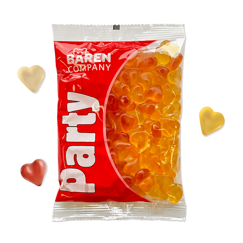 Fruchtgummi Proseccoherzen Fruchtgummi Proseccoherzen