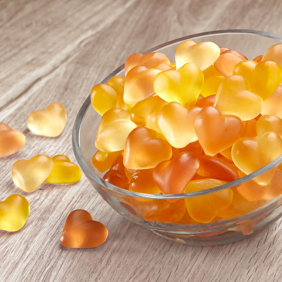 Prosecco Herzen Fruchtgummi