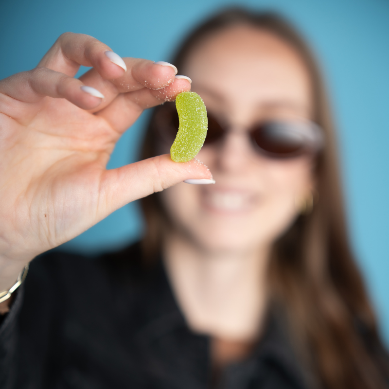 Vegane Saure Gurken Fruchtgummi