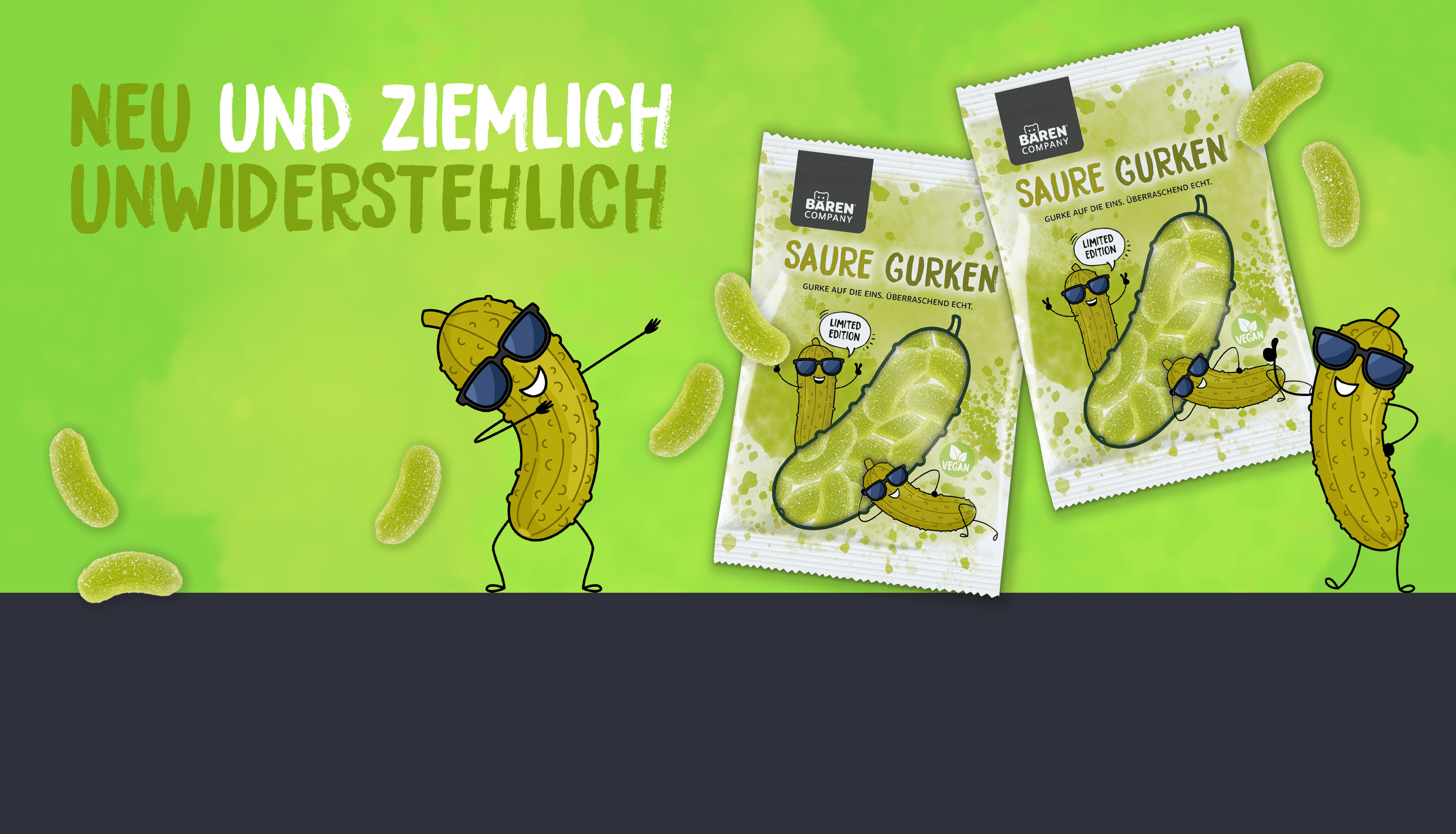 Webseitenbanner Startseite saure Gurke 2026