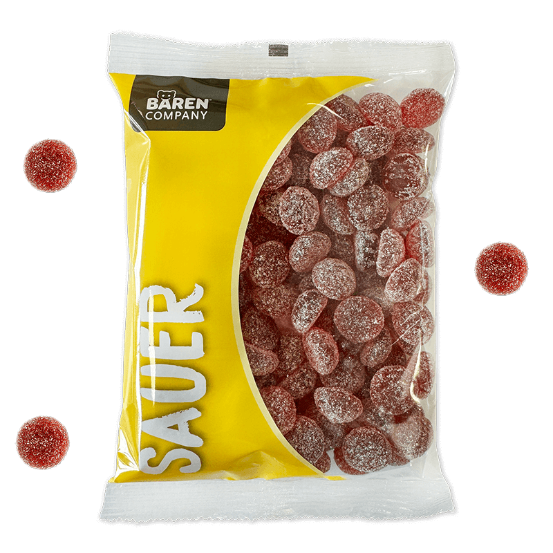 Saure Johannisbeere Fruchtgummi Saure Johannisbeere Fruchtgummi