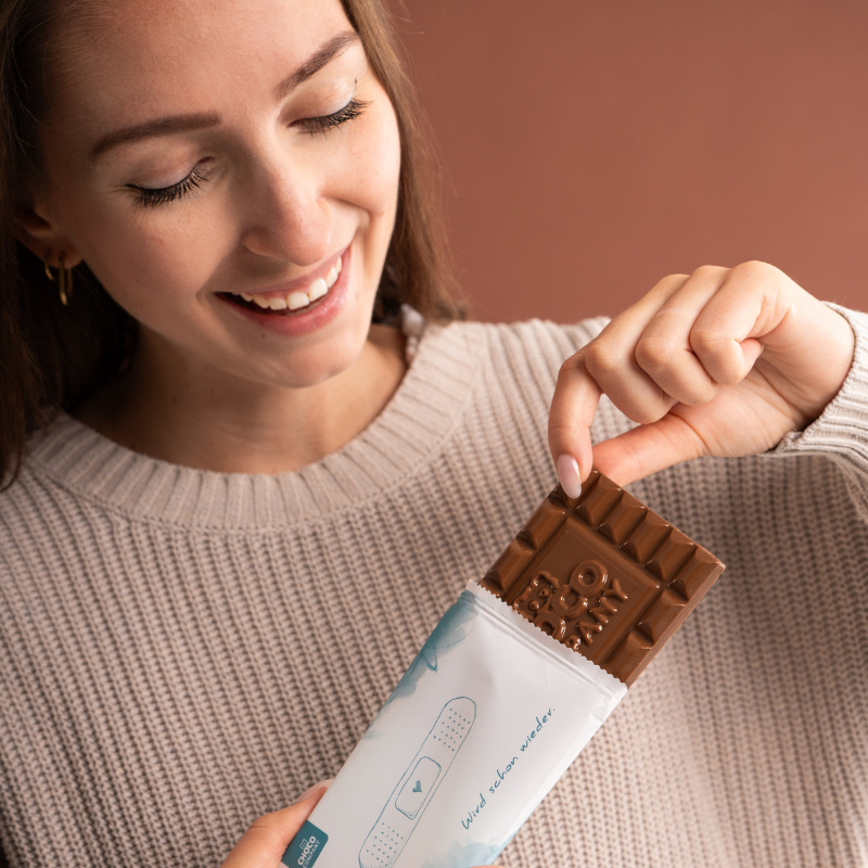 Schokotafel "Wird schon wieder"