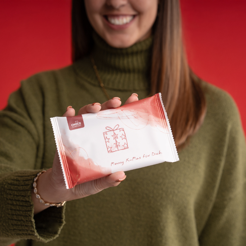 Schokotafel "Merry X-Mas für Dich"