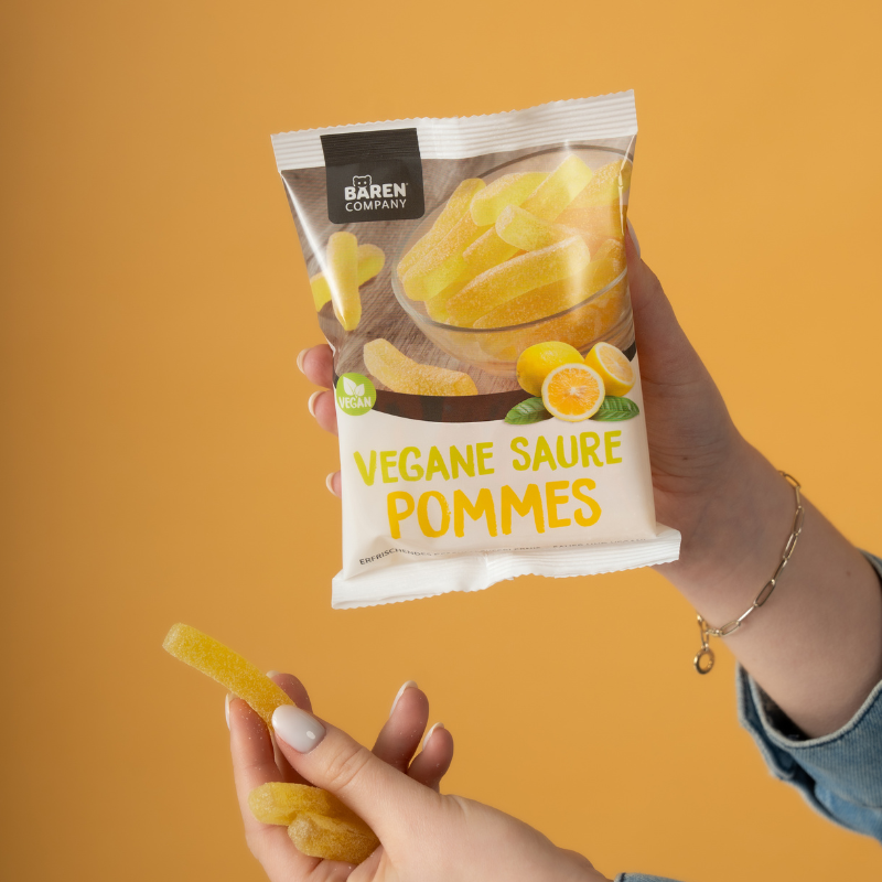Vegane Saure Pommes Fruchtgummi
