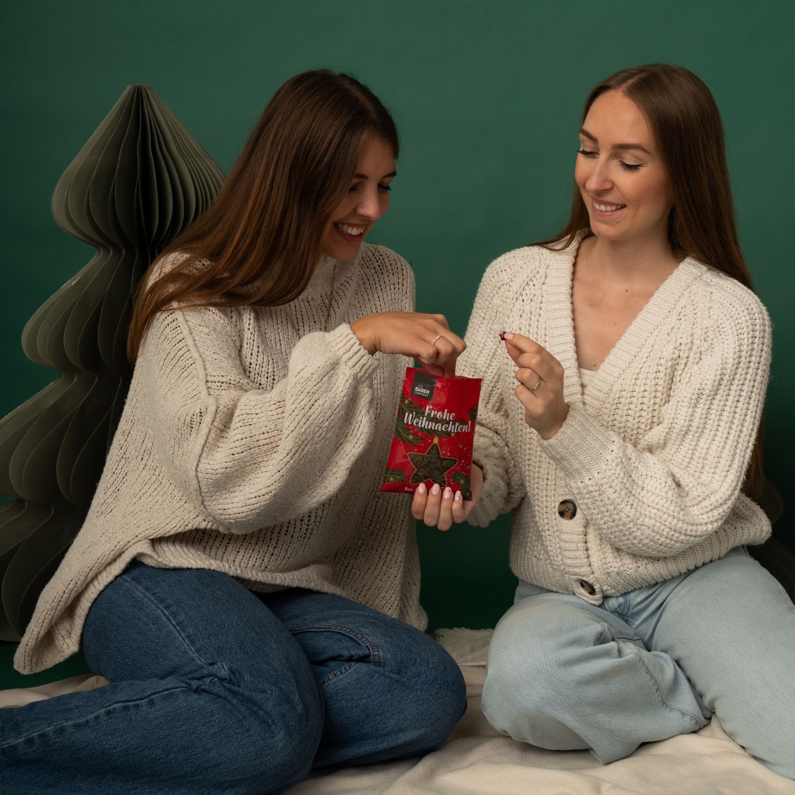 Rote Glühwein Sterne Fruchtgummis