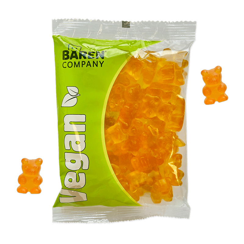 Vegane Ingwer Gummibären ohne Gelatine Vegane Ingwer Gummibären ohne Gelatine