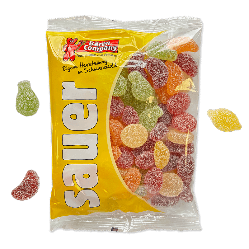 Extra Saure Früchte Fruchtgummi