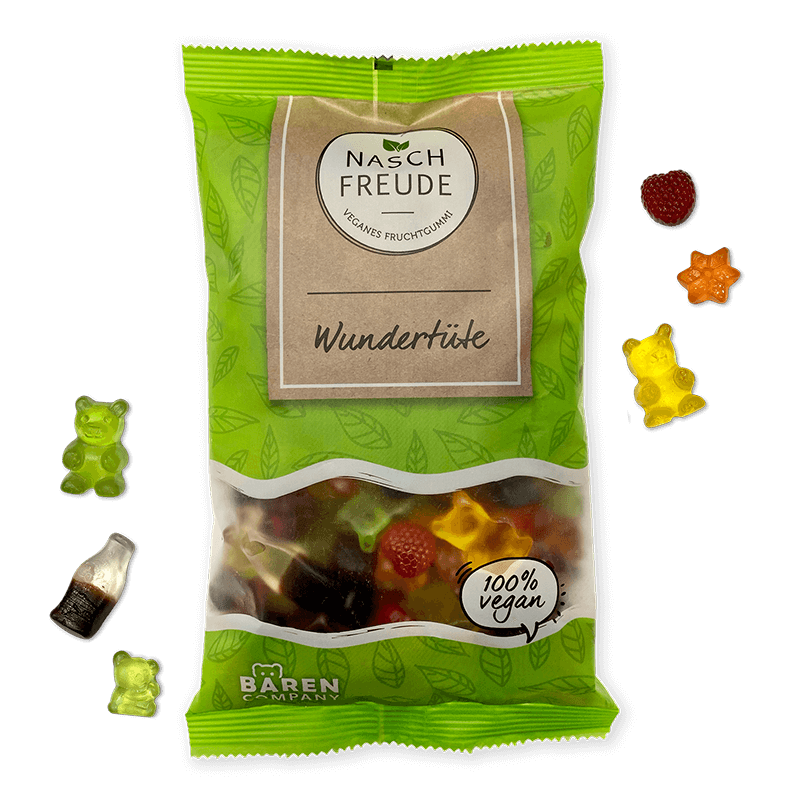 Vegane Gummibärchen - Wundertüte Vegane Gummibärchen - Wundertüte