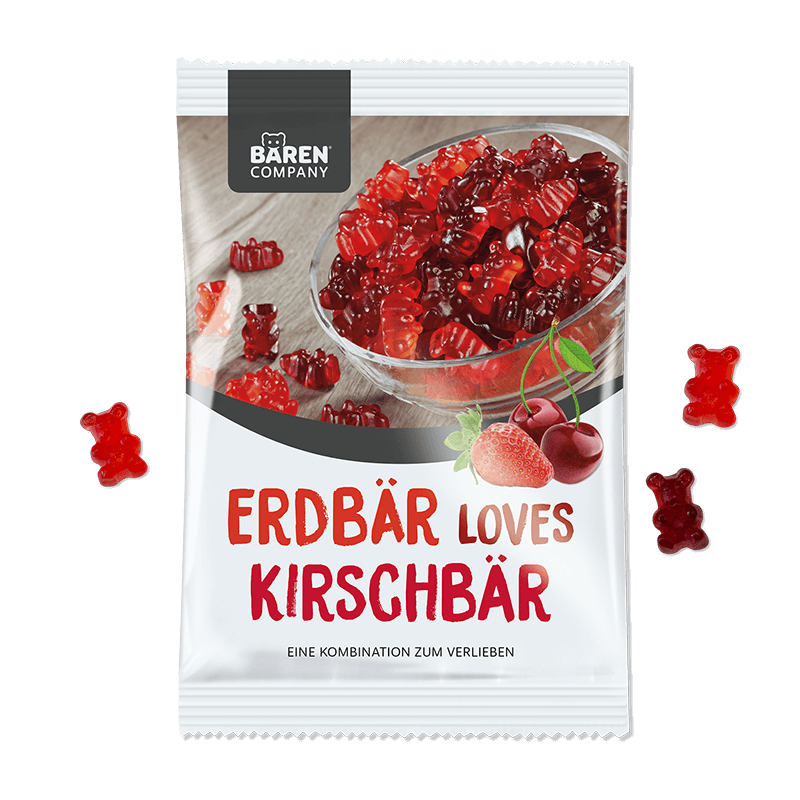 ErdBär loves KirschBär Gummibärchen ErdBär loves KirschBär Gummibärchen