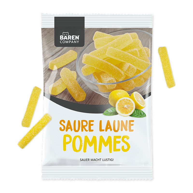 Saure Laune Pommes Fruchtgummi Saure Laune Pommes Fruchtgummi
