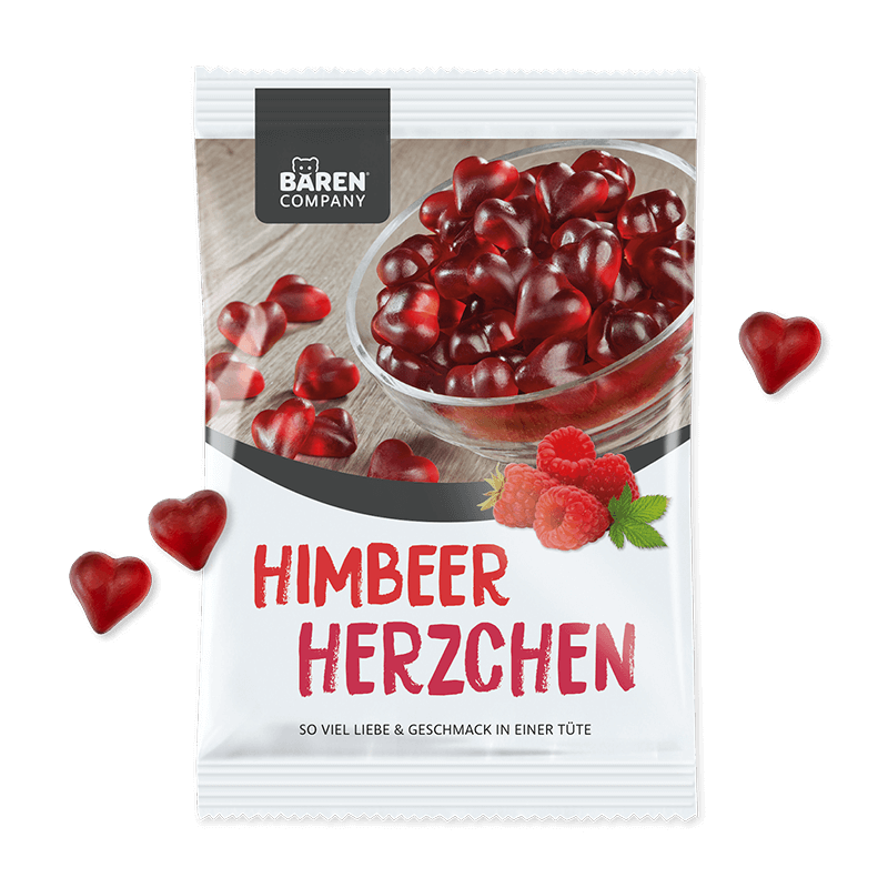 Himbeer Herzchen Fruchtgummi Himbeer Herzchen Fruchtgummi