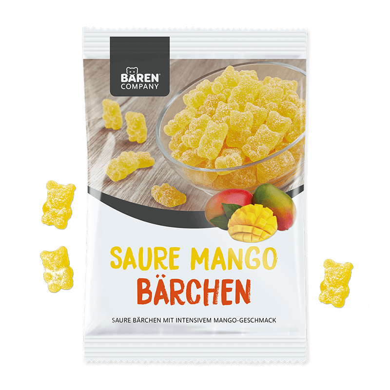 Saure Mango Gummibärchen Saure Mango Gummibärchen
