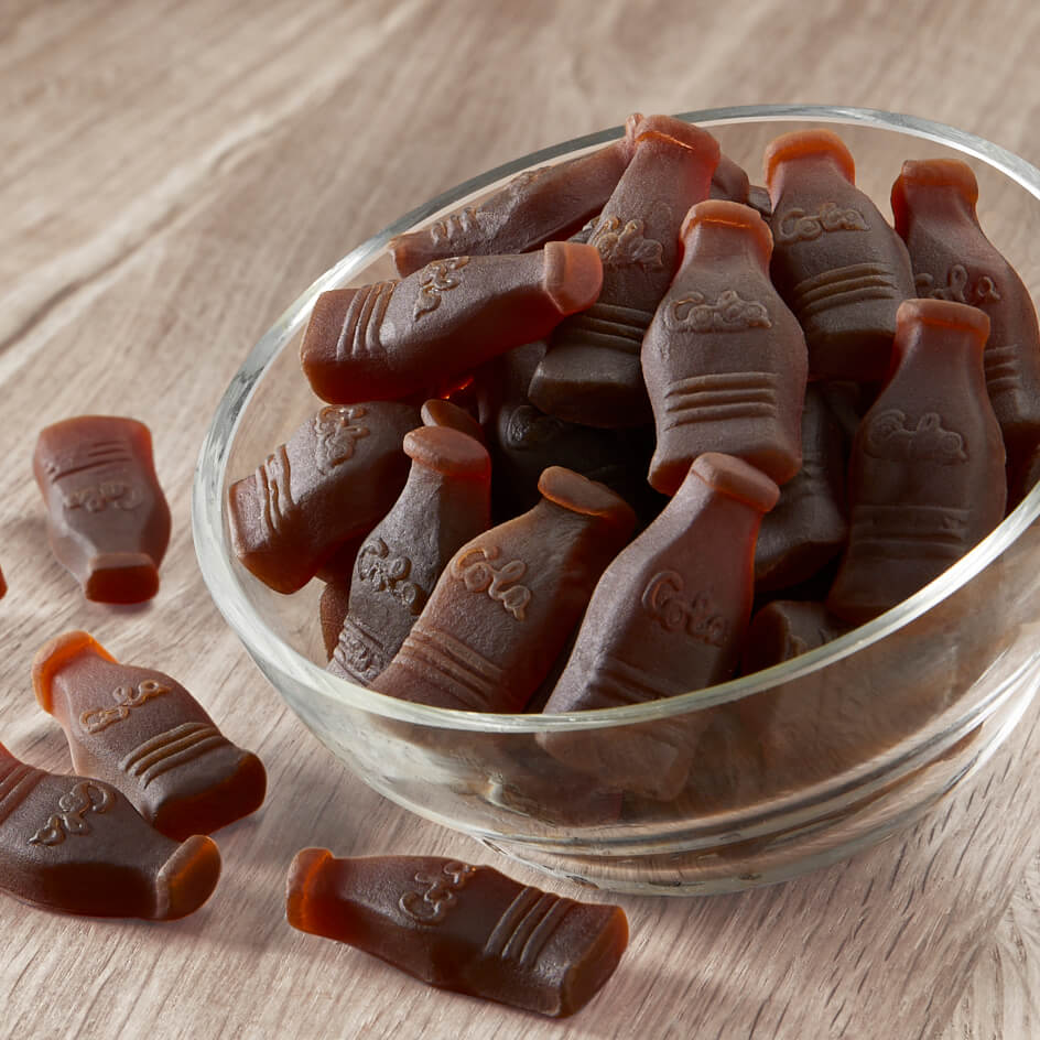 Cola-Rum Fläschchen Fruchtgummi Cola-Rum Fläschchen Fruchtgummi
