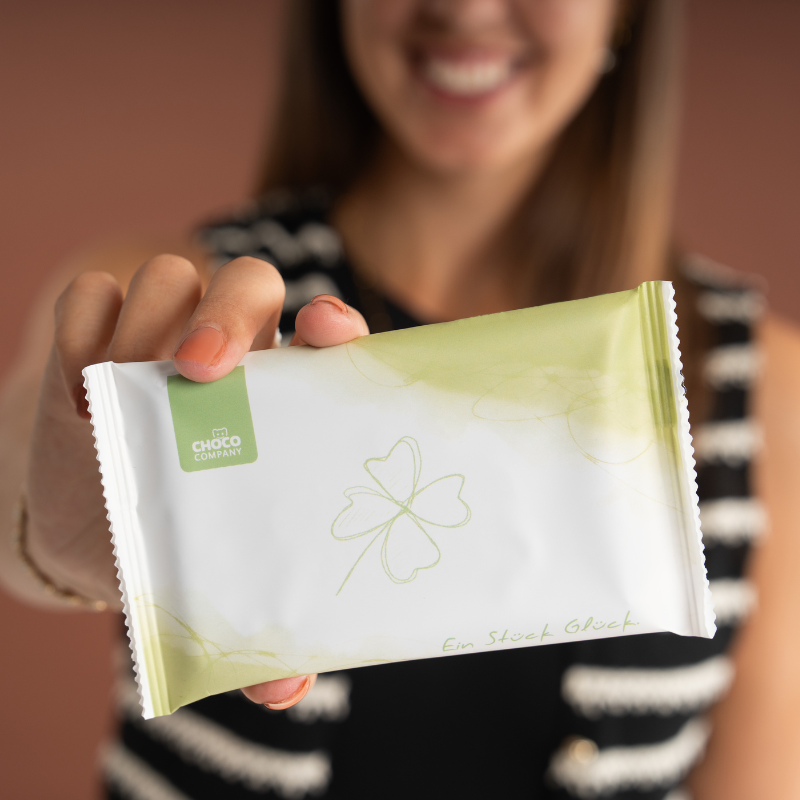 Schokotafel  "Ein Stück Glück"