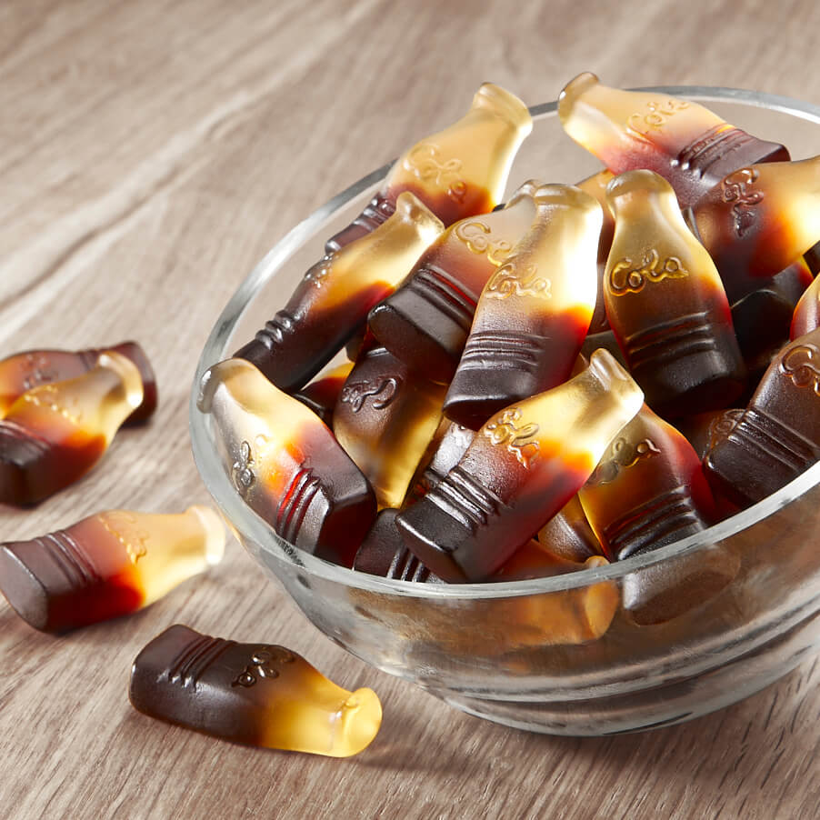Cola-Fläschchen Fruchtgummi  Cola-Fläschchen Fruchtgummi
