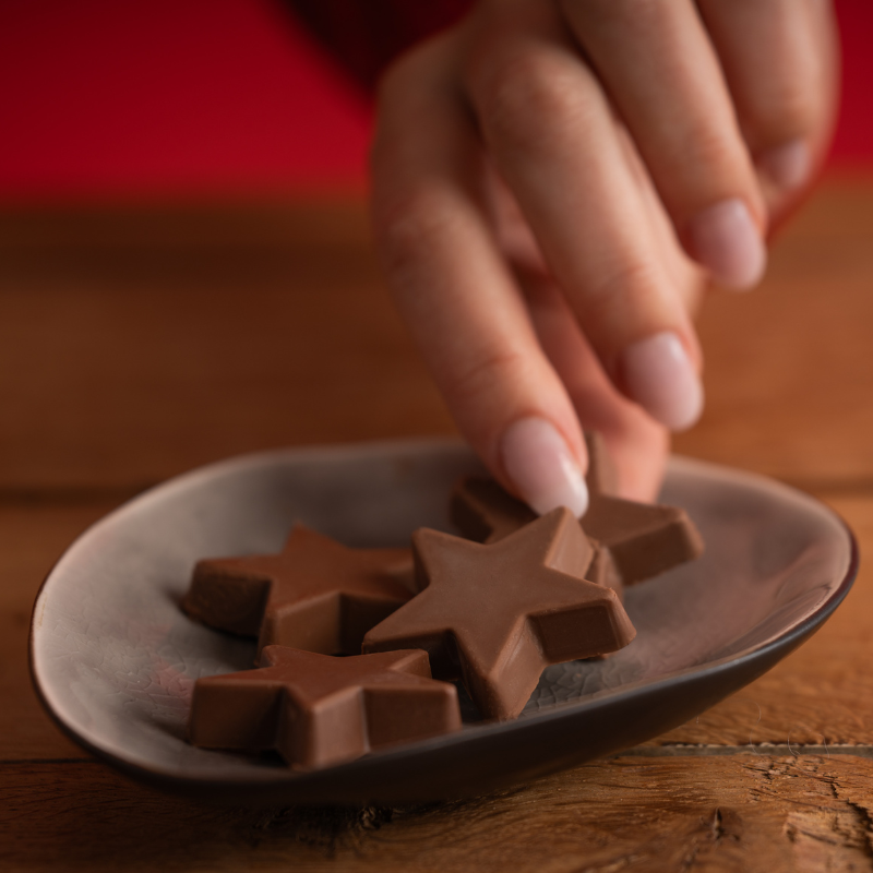 Schoko-Stern "Stern" (10er-Set)