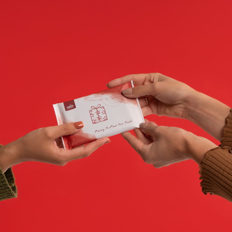 Schokotafel "Merry X-Mas für Dich"