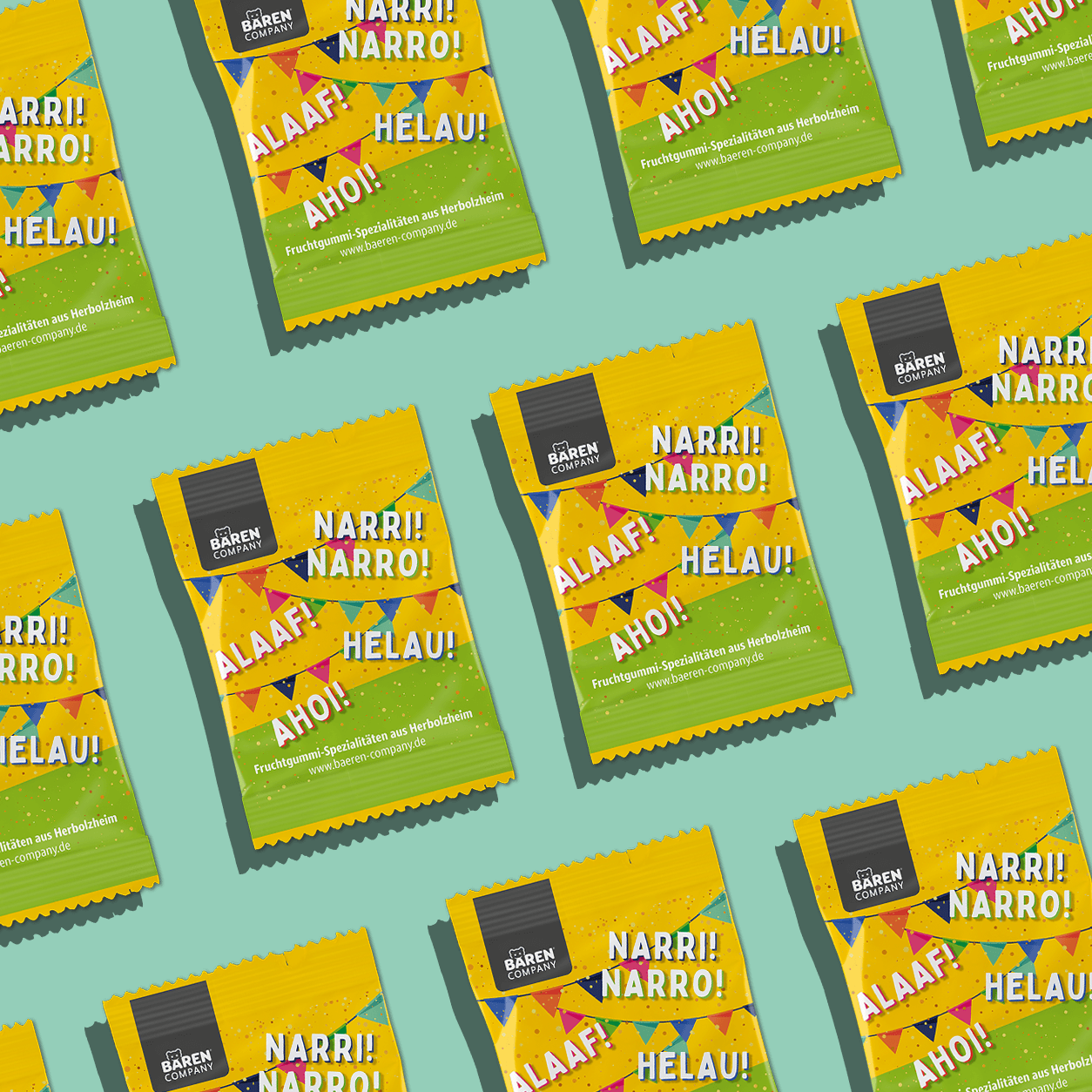Fruchtgummi Minis: Fasnacht vegan (250 Stück)