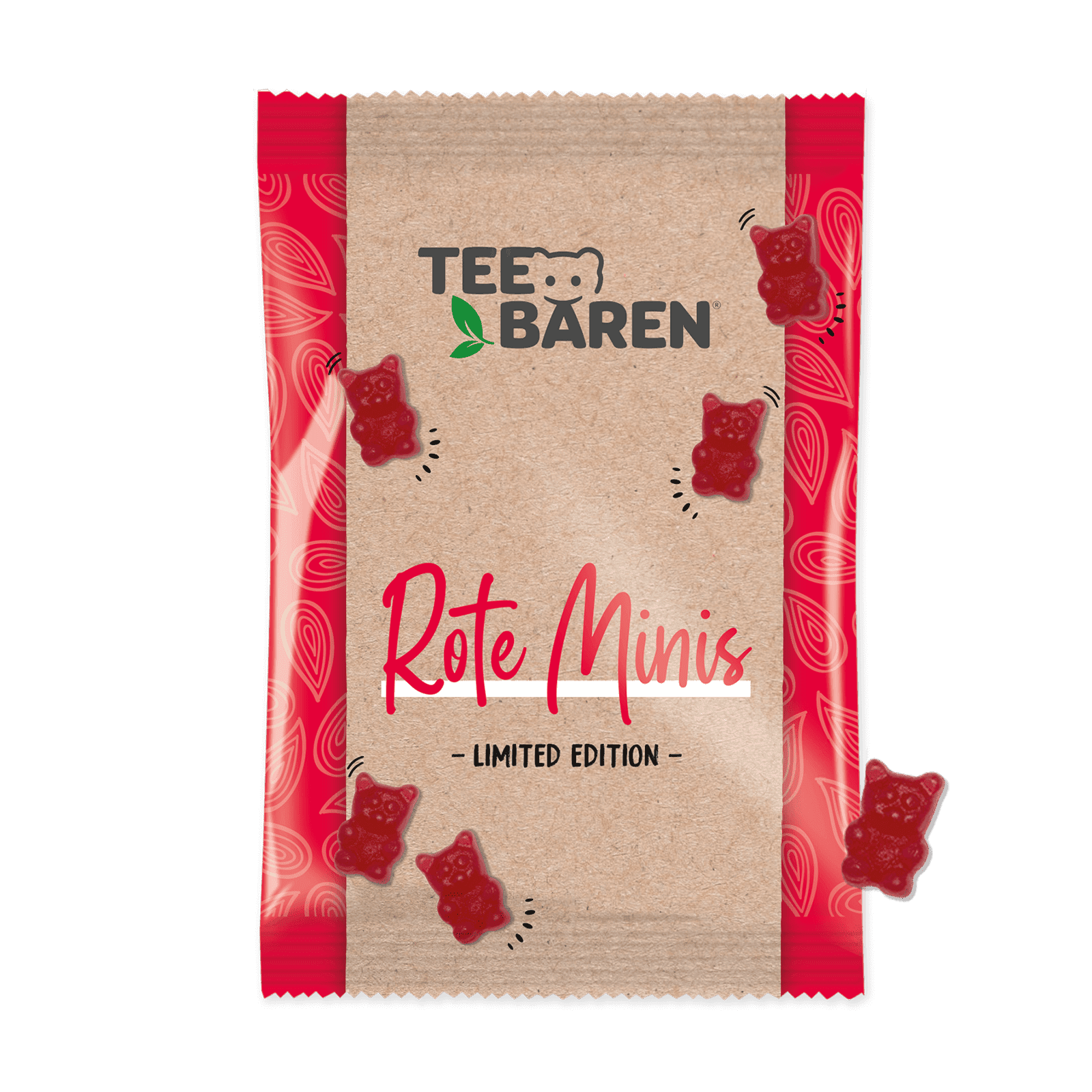 Tee-Bären® Rote Minis 100g Tee-Bären® Rote Minis 100g