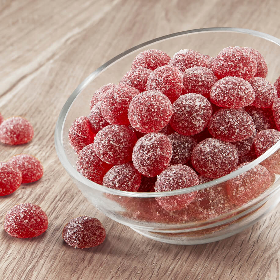 Saure Johannisbeere Fruchtgummi Saure Johannisbeere Fruchtgummi