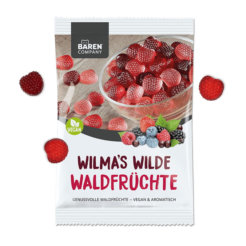 Wilma´s Wilde Waldfrüchte Fruchtgummi vegan Wilma´s Wilde Waldfrüchte Fruchtgummi vegan