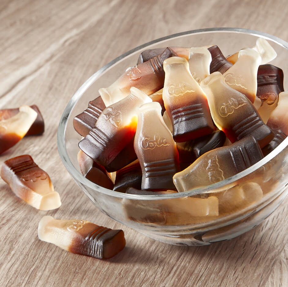 Zuckerfreie Cola-Lemon Fruchtgummi Zuckerfreie Cola-Lemon Fruchtgummi