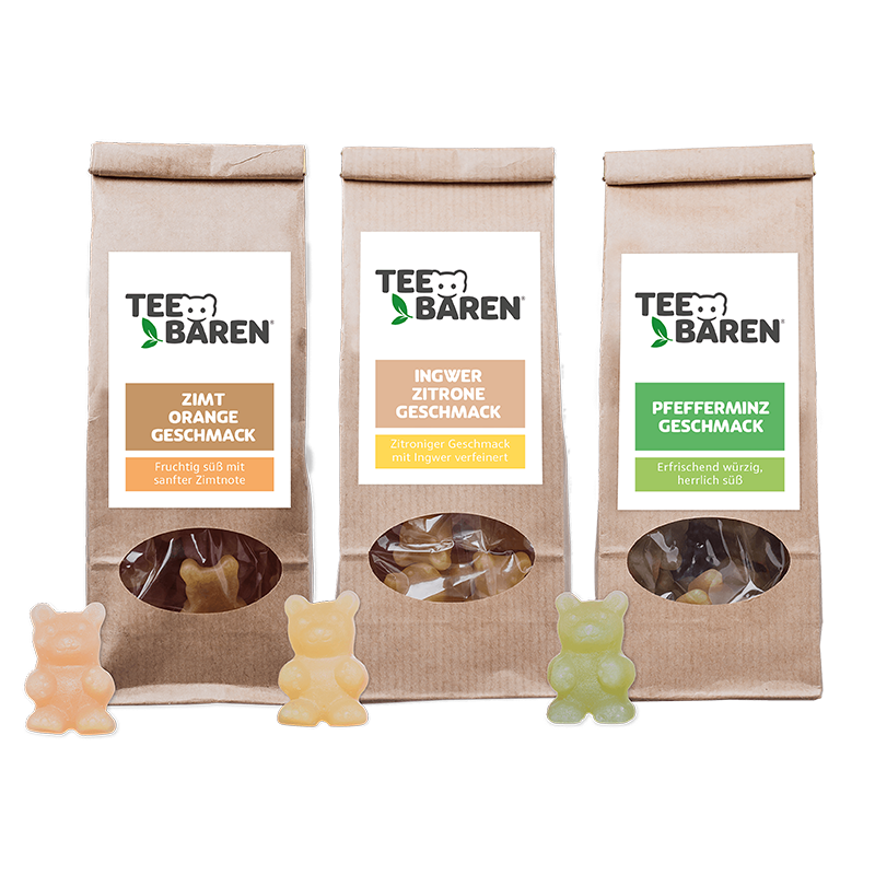 Tee-Bären® Dreierlei Geschenk-Set