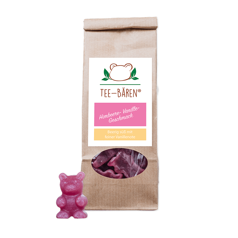 Tee-Bären® Himbeere Vanille 100g Tee-Bären® Himbeere Vanille 100g
