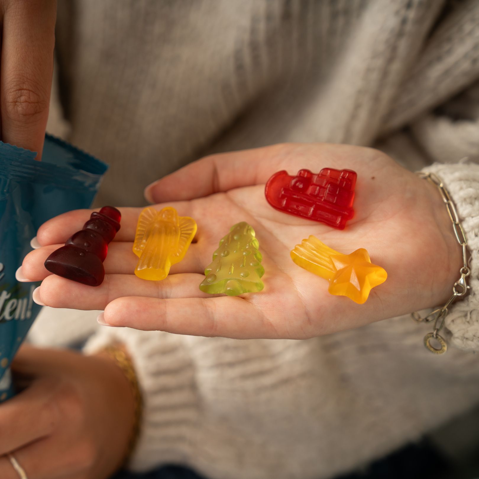 Fruchtgummi-Mix "Frohe Weihnachten"