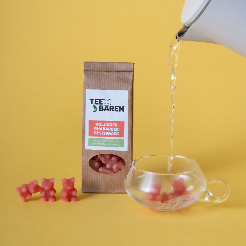 Tee-Bären® Holunder Rhabarber 100g