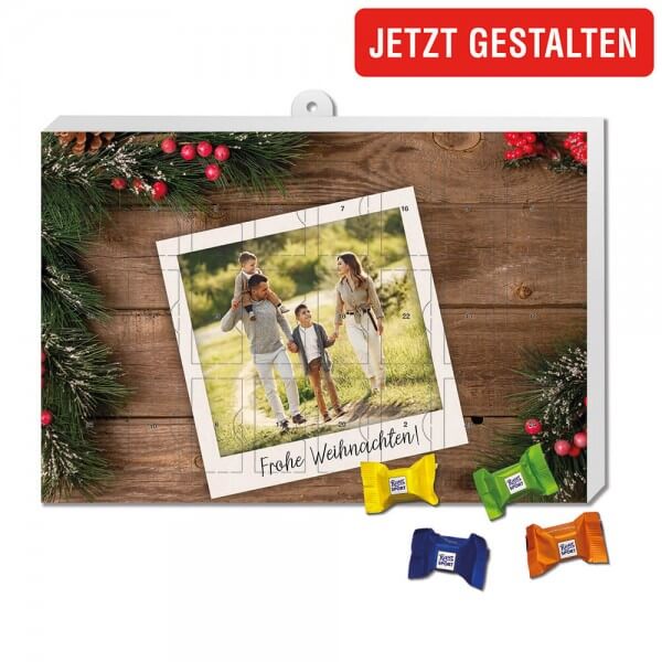 Premium Foto-Adventskalender mit Ritter Sport