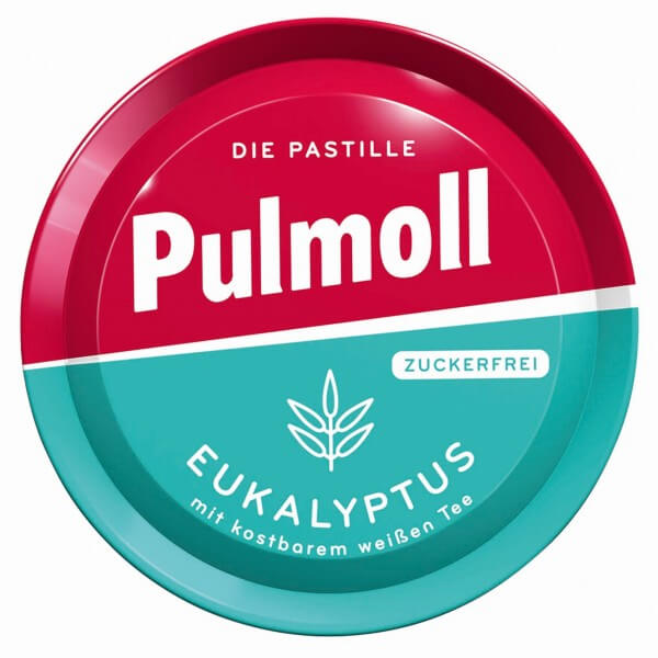 Pulmoll Eukalyptus mit kostbarem weißen Tee zuckerfrei