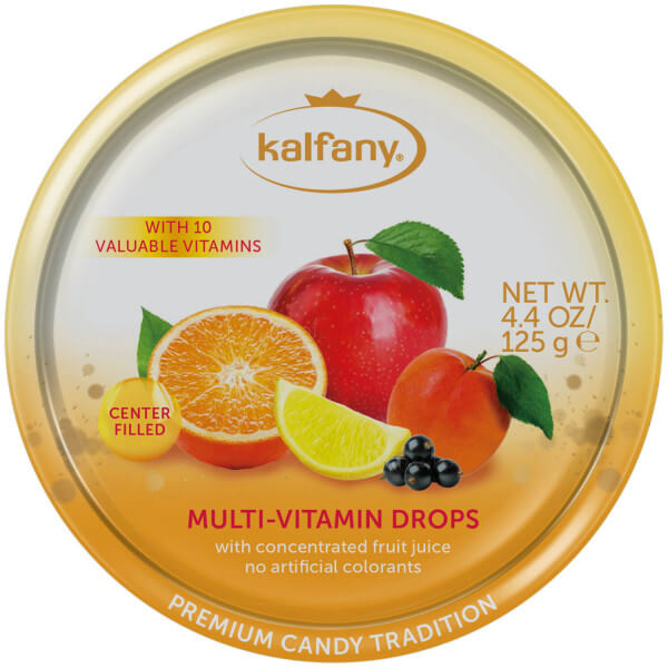 Kalfany Classic Multivitamin Bonbons 125g